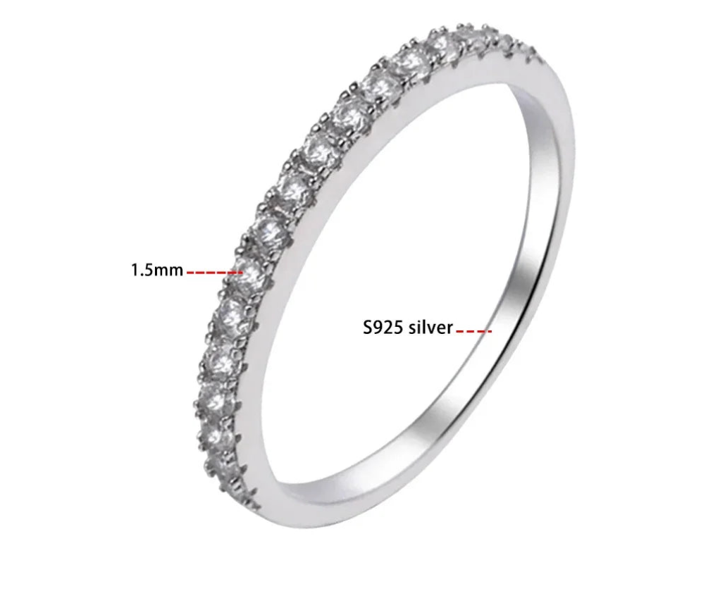 2.6ct Princess Ring