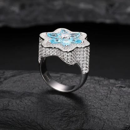 Crystal Flare Ring