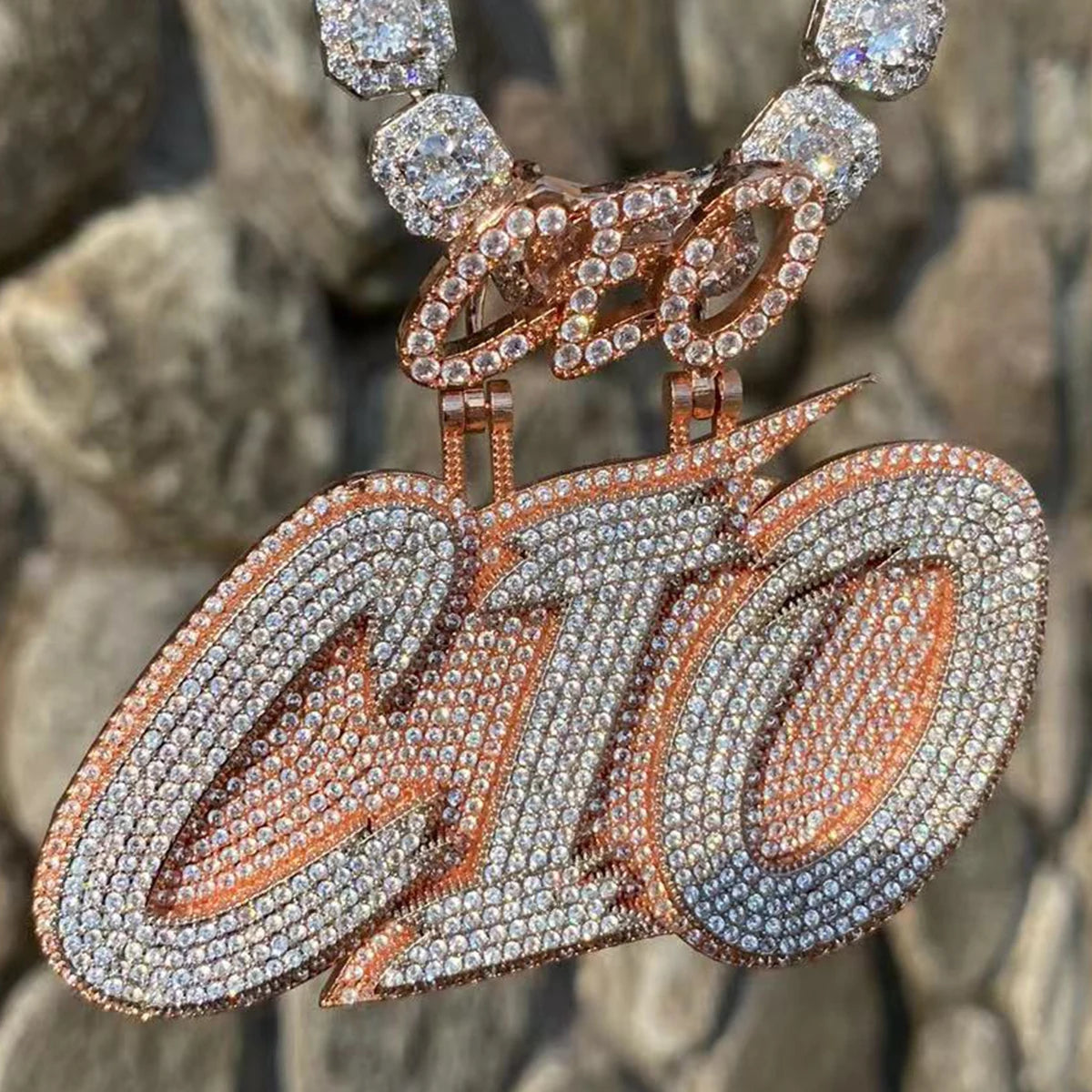 Custom CEO Two Tone Pendant