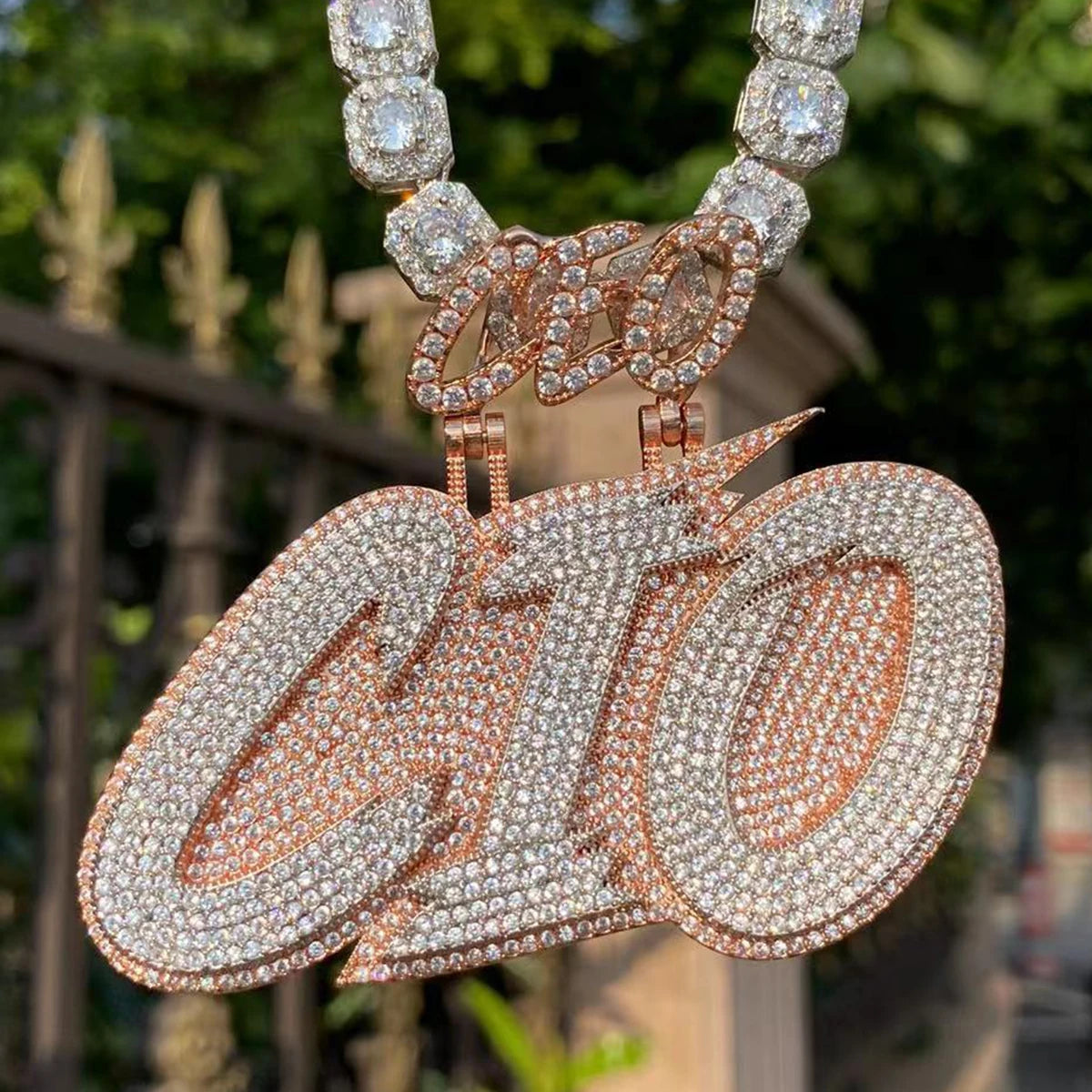 Custom CEO Two Tone Pendant